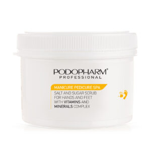 PODOPHARM MANICURE PEDICURE SPA Soola- ja suhkrukoorija vitamiinide ja mineraalidega 600ml