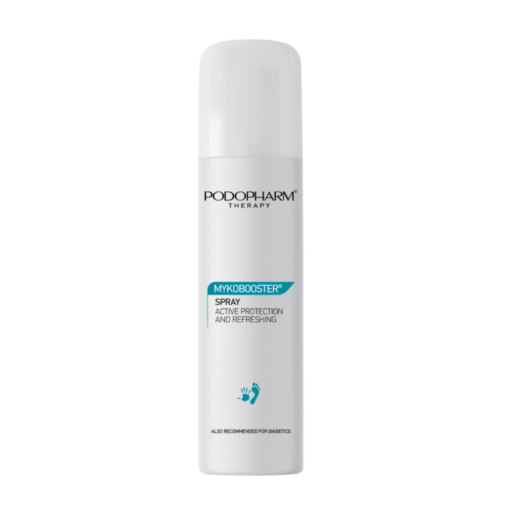 PODOPHARM MYKOBOOSTER® Spray 125 ml jalgadele, küüntele ja jalanõudesse ilu idüll