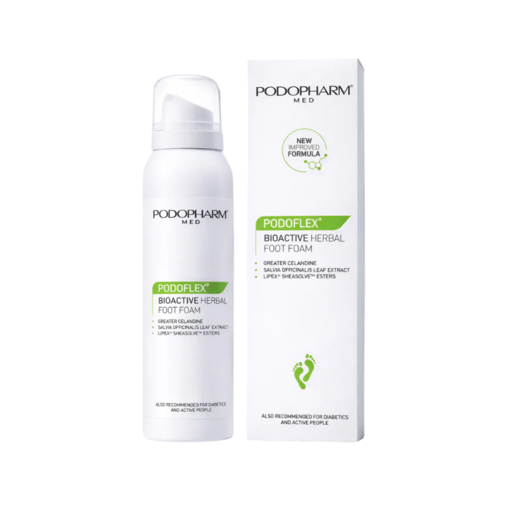 PODOPHARM PODOFLEX Bioactive Herbal Foot Foam taimne jalavaht 125ml