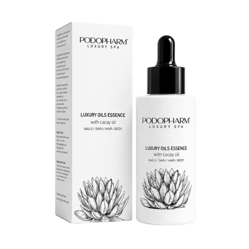 PODOPHARM LUXURY OILS keha, küünte ja juuste hooldusõli cacay õliga 50ml