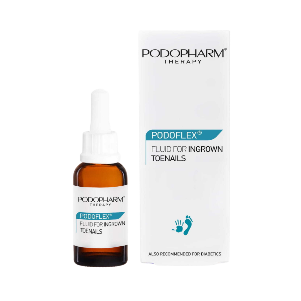 punetevale ja valusale küünele Podopharm Podoflex® Fluid For Ingrown Toenails sissekasvanud küünte vedelik 10ml