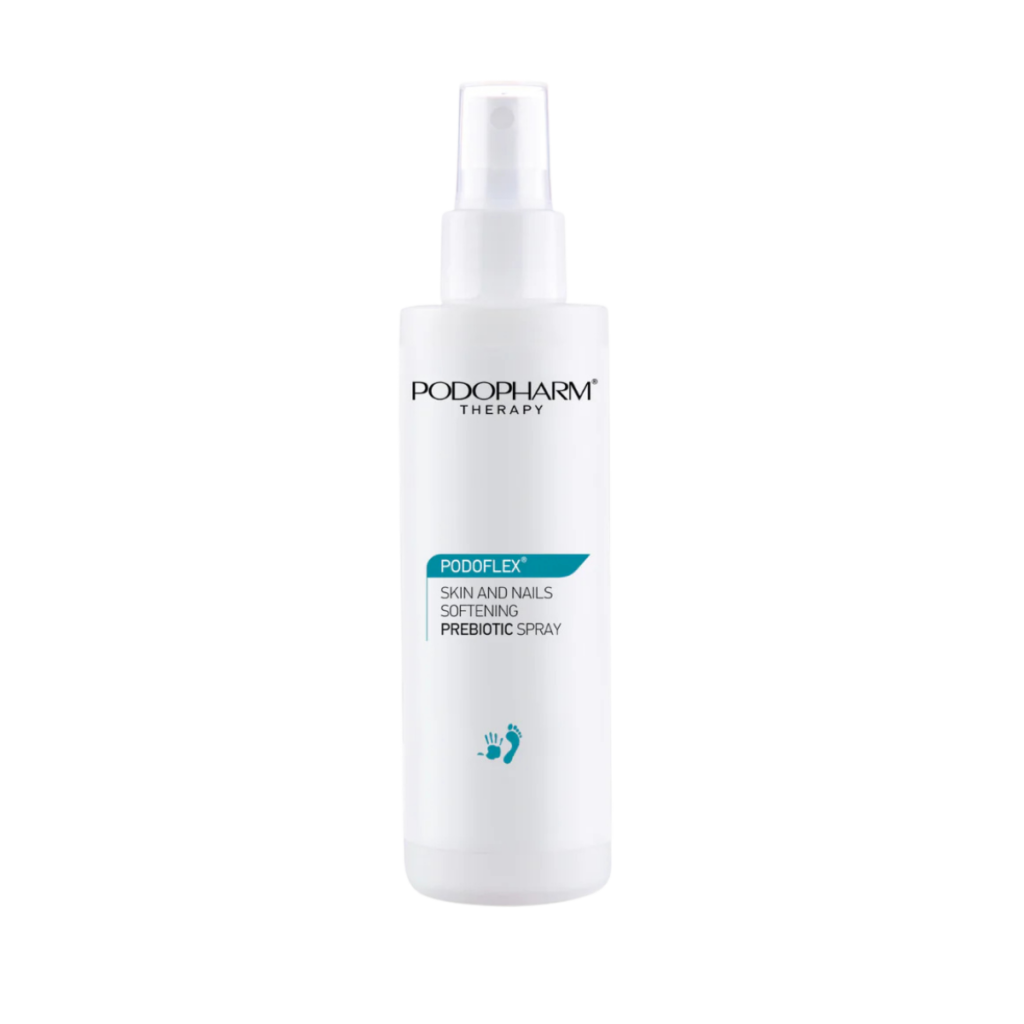 PODOPHARM PODOFLEX küüsi ja nahka pehmendav prebiootiline sprei 200 ml